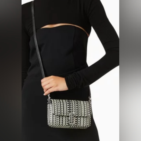 NWT Marc Jacobs the Monogram Mini J Marc Shoulder Bag - Picture 2 of 8